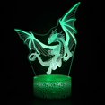 thumbnail image 4 of Luz de noche 3D colorida de la serie Dinosaur, lámpara de mesa de regalo creativa (C), 4 of 4