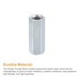 thumbnail image 4 of Unique Bargains M12x15x40mm Coupling Nuts - Galvanized Carbon Steel Hex Threaded Rod Coupler, (New) 5 Count, 4 of 4