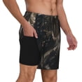 thumbnail image 2 of Balery Medieval Knight And Dragon Bañador para hombre, shorts de playa de secado rápido con entrepierna y forro de compresión-3X-Large, 2 of 6