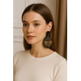 thumbnail image 6 of Zeke Embellished Bee Earring BLACK, 6 of 6