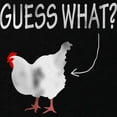 thumbnail image 3 of CafePress - Guess What? Chicken Butt! T Shirt - Dark T-Shirt Kids XS-XL, 3 of 4