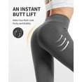 thumbnail image 3 of CAMBIVO Yoga Pants for Women, High Waisted Workout Leggings with Pockets, 3 of 8