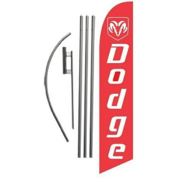 Low Cost Insurance Advertising Feather Banner Swooper Flag Sign with Flag Pole Kit and Ground Stake