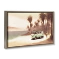 thumbnail image 3 of Stupell Industries Coastal Peaceful Beach Travel Van Brown Floating Frame Canvas Art, 31 x 21, by Noah Bay, 3 of 8