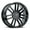 Gloss Black, variant on Platinum 441B Ghost 20x9 6x135 +25mm Gloss Black Wheel Rim 20" Inch