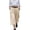 Beige, variant on Cargo Capris for Women,High Waist Wide Leg Pants,Casual Pleated Front Culottes with Pockets,White,Women's S-XXXL