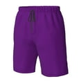 thumbnail image 5 of Naloa Purple Men's Beach Shorts, Surfing shorts, Swim trunks, Quick Dry Swim Trunks for Surfing Beach Fun - Medium, 5 of 9