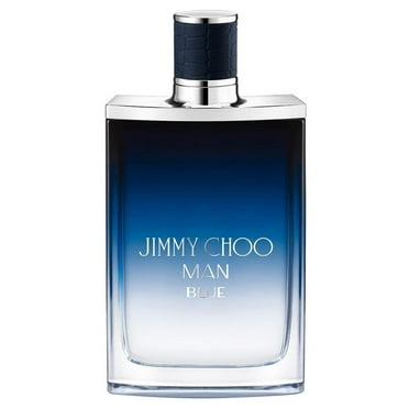 Jimmy Choo Man Blue 1-Piece Cologne Spray, Citrusy, Fresh, Musky, Spicy, Woody Scent, 3.3 oz
