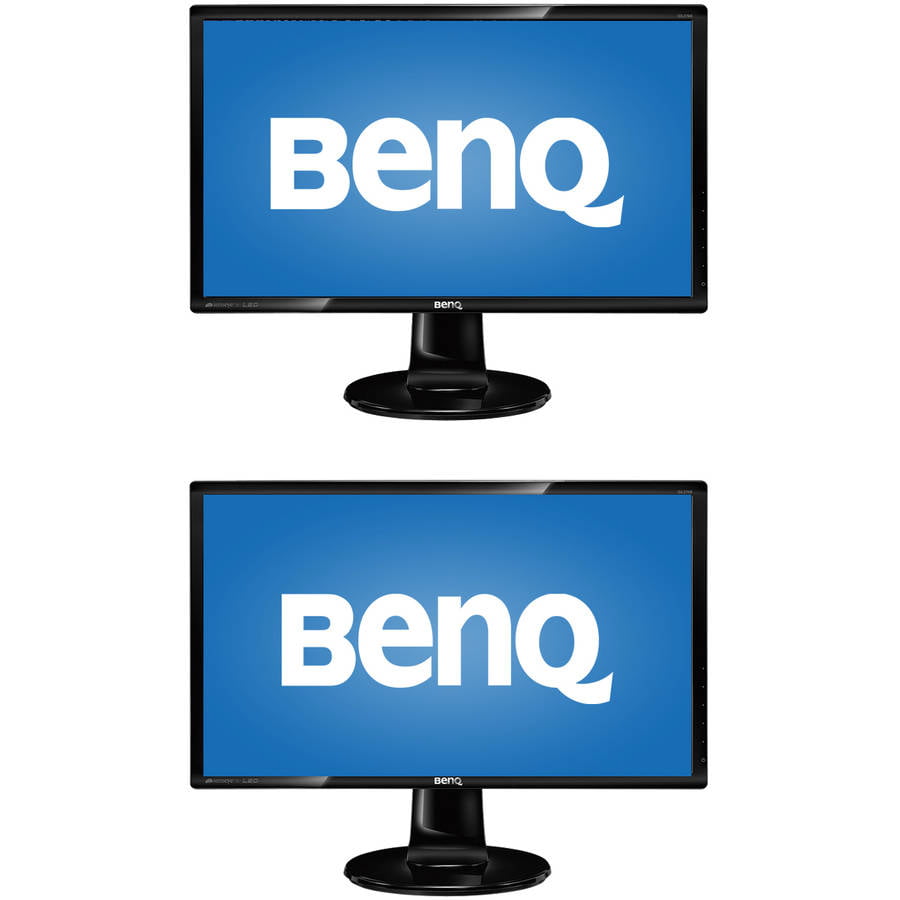 BenQ 27" LED Widescreen Monitor (GL2760H Black), 2-Pack - Walmart.com