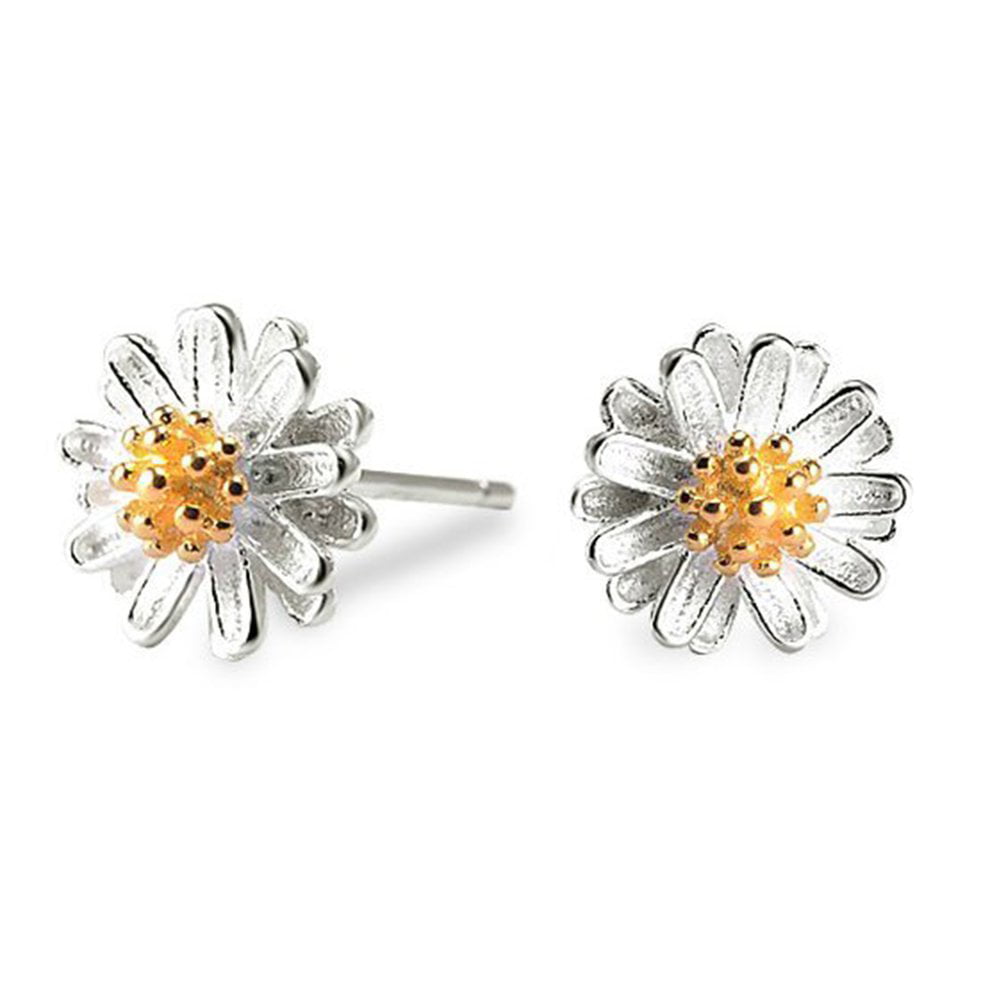 Sunflower Stud Earrings Flower Summer Garden Gift Birthday Present Earring