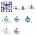 thumbnail image 1 of (Pink) Christmas Baubles, 42 Pieces Christmas Tree Baubles Christmas Baubles, Matte and Glossy Christmas Tree Decorations Glittering Christmas Tree Baubles, 1 of 5