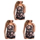 thumbnail image 2 of Sonducket Conjunto de traje de baño británico elegante para mujer: seda de leche sin mangas para mayor transpirabilidad con almohadilla en el Type1 NO1, 2 of 6