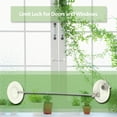 thumbnail image 3 of Cerradura de la ventana de la puerta de aleación de aluminio Cerradura de seguridad de la puerta de seguridad para niños Blanco Ndcxsfigh Libre de BPA, 3 of 4