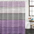 thumbnail image 3 of Purple Grey Wood Grain Waterproof Fabric Shower Curtain,Ombre Rustic Retro Wooden Plank Waterproof Fabric Shower Curtain for Bathroom Curtains Bathtubs Shower Curtains with 12 Hooks Small 36x78in, 3 of 8