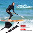 thumbnail image 5 of Abahub Premium Coil SUP Leash, 10 ft Coiled Paddle Board Leashes, 7.2mm Thick Legrope Strap for Longboard Surfboards, Stand-up Paddleboards, iSUP Replacement Leg Rope, 8 Colors…, 5 of 5