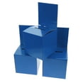 thumbnail image 6 of EXHUMKY Exhumky Elegant Blue Paper Greeting Card Box for Wedding 6pcs, 6 of 6