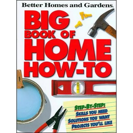 Big Book of Home How-To P (Better Homes and Gardens) (Paperback) by Better Homes and Gardens