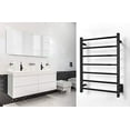 thumbnail image 3 of Tahoe 07 Towel Warmer, Black Hardwired, 7 bars, 3 of 3