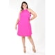 thumbnail image 5 of Vestido halter Roman Fashion / Tallas Extras, 0668 (Fiusha) fucsia 42, 5 of 6