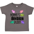 thumbnail image 3 of Inktastic Mommy's Fishing Buddy with Colorful Fish Boys or Girls Toddler T-Shirt, 3 of 5