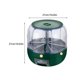 thumbnail image 3 of Toystoory Conserve la frescura con un contenedor de almacenamiento de granos de gran capacidad Almacenamiento duradero Diferentes tipos de granos Organizadores de utensilios de cocina Verde, 3 of 6
