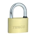 thumbnail image 1 of Timco - Brass Padlock (Size 60mm - 1 Each), 1 of 3