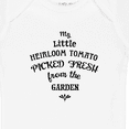 thumbnail image 4 of Inktastic My Little Heirloom Tomato Picked Fresh From the Garden Boys or Girls Baby Bodysuit, 4 of 5