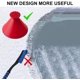 thumbnail image 3 of Removedor de nieve de parabrisas rojo Ormromra QH-191, 3 of 7