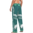 thumbnail image 6 of Tropical Palm Leaves Ghost Pajama Pants, Men's Lounge Pants Light with Drawstring and Pockets, Christmas New Year Birthday Father's Day Gifts, X-Large, 6 of 7