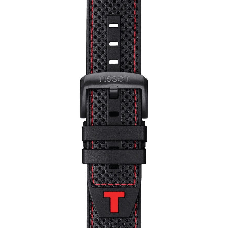 Tissot T-Race Jorge Lorenzo 2018 Ltd Ed 42mm Watch, Black Rubber