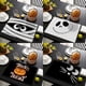 thumbnail image 2 of Juego de 4 manteles individuales de Halloween, manteles individuales, lavables, diseño de fantasma, bruja, murciélago, rectangular, calavera, decoración de mesa, 2 of 5