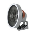 thumbnail image 3 of Ventilador de montaje en pared Ventilador oscilante Instalación simple Conveniente Multifunción Viento de alta velocidad con RC para dormitorio Base Gris, 3 of 8