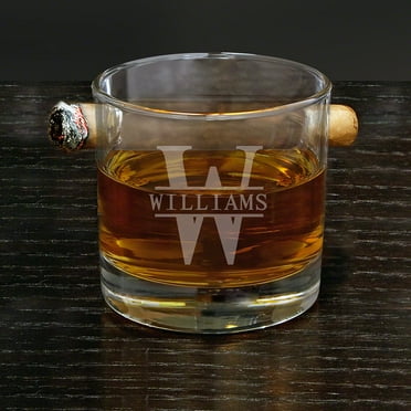 Oakmont Custom Round Cigar Glass