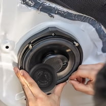 SWETRACE 1 Pair Car Audio Tweeters Black Plastic and Metal for Reliable Sound Output