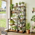 thumbnail image 6 of Amadwell 39.4" Large Bakers Rack, 6-Tier Microwave Stand with Power Outlets, Kitchen Shelf with Wire Basket, 6 of 8