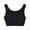 Black, variant on hotojiny Sleep Bras for Women Soft Comfort Seamless Wireless Stretchy Sports Bra Breathable Padded Yoga Tank Tops Bras