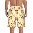 thumbnail image 3 of Naloa Hand Drawn Snake Men's Beach Shorts, Surfing shorts, Swim trunks, Quick Dry Swim Trunks for Surfing Beach Fun - X-Large, 3 of 9