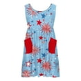 thumbnail image 7 of MKOSPLRT Independence Day Dresses for Girls Sleeveless Crew Neck Midi Dress 4th of July Graphic A Line Dress with Pocket 3-14 Years, 7 of 7