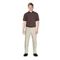 thumbnail image 2 of Ben Hogan Men's and Big Men’s Zig Zag Jacquard Golf Polo Shirt, up to Size 5XL, 2 of 4