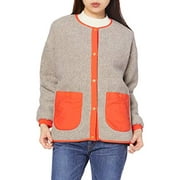 [Mizuno] Outdoor Travel Wear Polartec Reversible Jacket Go to by B2JC0824 Ladies Bleached Beige Sand Japan S