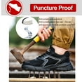 thumbnail image 5 of Safety Shoes Men Welding Lightweight Insulated Comfortable Trainers, Mens Non Slip Puncture Proof Safety Trainers Breathable Work Shoes, 5 of 7