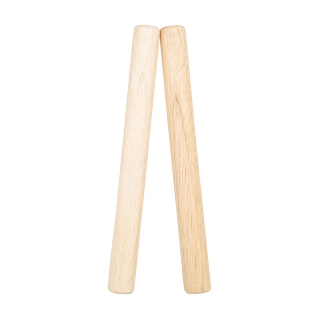 Palo De Ritmo 1 par de palos de ritmo, palo de percusión de madera portátil suave, baquetas de tambor ligeras y duras, material de enseñanza de música duradero y cómodo Tmvgtek Para Estrenar