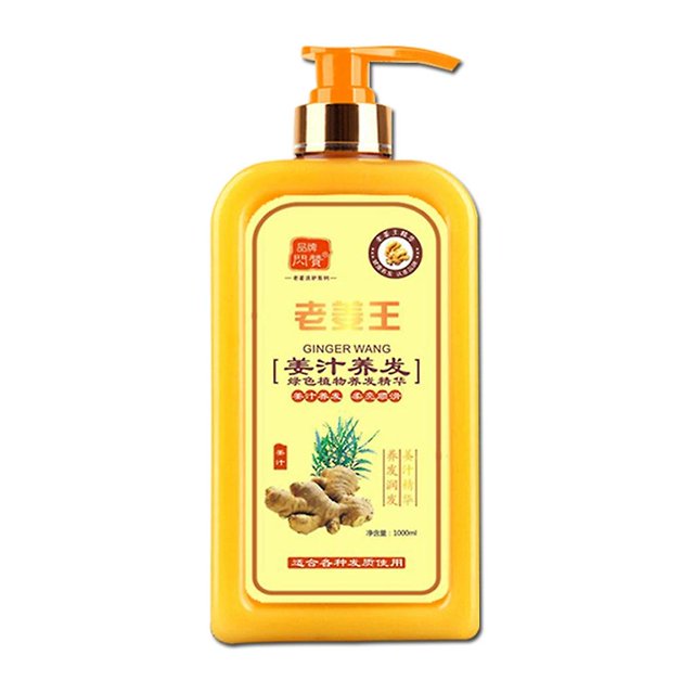 Conditioner Champú para el crecimiento del cabello de jengibre, productos naturales contra la caída del cabello, acondicionador para el cabello