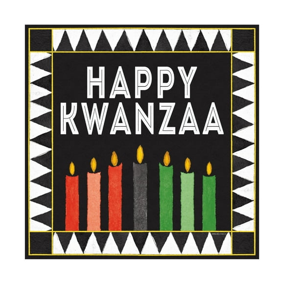 Kathleen Parr McKenna 'Happy Kwanzaa II' Canvas Art