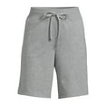 thumbnail image 3 of Athletic Works Women's French Terry Cloth Bermuda Shorts, Sizes XS-3XL, 3 of 5