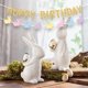 thumbnail image 1 of de cumpleaños de Pascua, cartel de feliz cumpleaños de Pascua, adorno de pared, guirnalda de conejo de papel para techo, fondo decorativo de Estilo B, 1 of 10