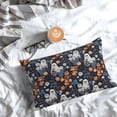 thumbnail image 5 of Pofeuu Cute ghost in the flowers Print Polyester Microfiber Plush Pillowcases, Super Soft and Cozy Pillow Case Covers with Envelop Closure（Pillow core not included）-20"x30", 5 of 6