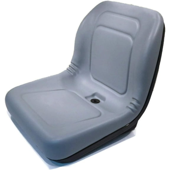 A&I Products New Grey HIGH Back SEAT for Hustler ZTR Zero Turn Lawn Mower Garden Tractor by The ROP Shop