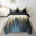 thumbnail image 2 of YST 7-Piece Gradient Brush Marks Bedding Set, Full Size, 2 of 4