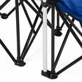 thumbnail image 4 of Svebake Portable Outdoor Folding Chair with Removable Umbrella, Blue, 4 of 9